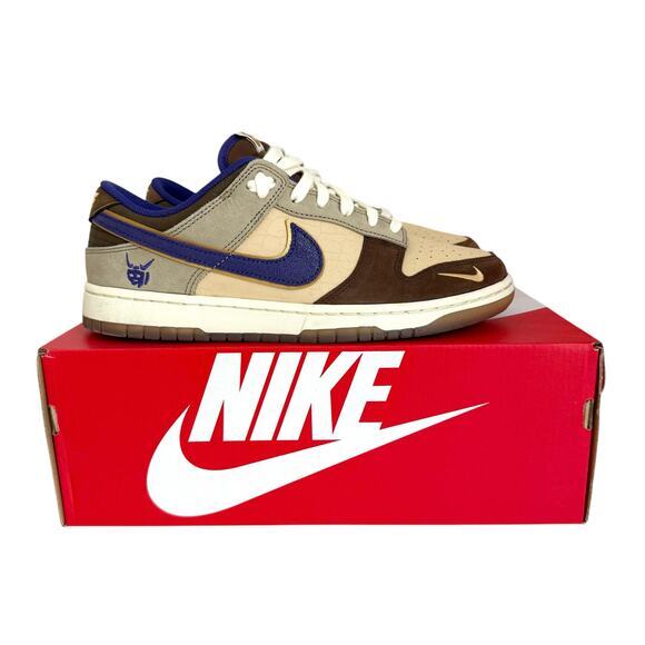 Nike Dunk Low Setsubun Tan & Purple Men's Size 9.5 - Picture 2 of 10